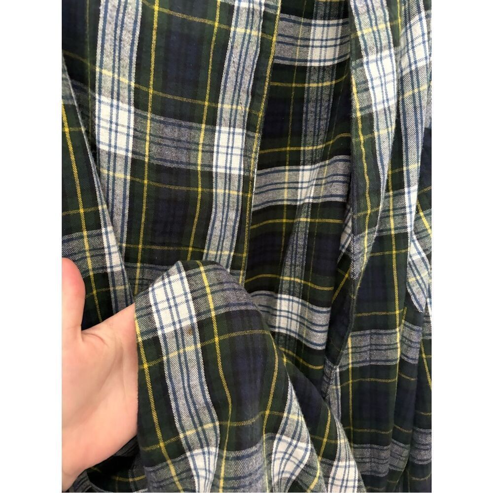 L.L. Bean Flannel Robe Large - Picture 10 of 13